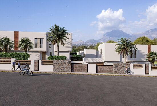 4-izb. Vila Na predaj, Alicante, Alfas del Pi, Španielsko [N9059]