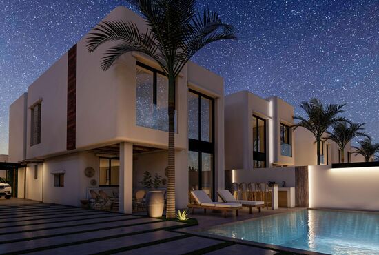 4-izb. Vila Na predaj, Alicante, Alfas del Pi, Španielsko [N9059]