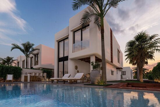 4-izb. Vila Na predaj, Alicante, Alfas del Pi, Španielsko [N9059]