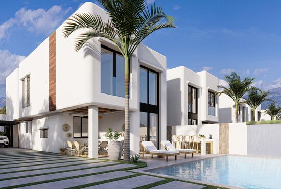 4-izb. Vila Na predaj, Alicante, Alfas del Pi, Španielsko [N9059]