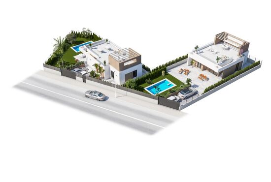 3-izb. Vila Na predaj, Almería, Vera, Španielsko [N9033]