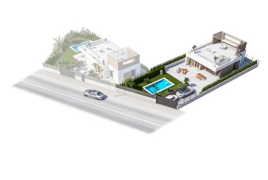 3-izb. Vila Na predaj, Almería, Vera, Španielsko [N9033]