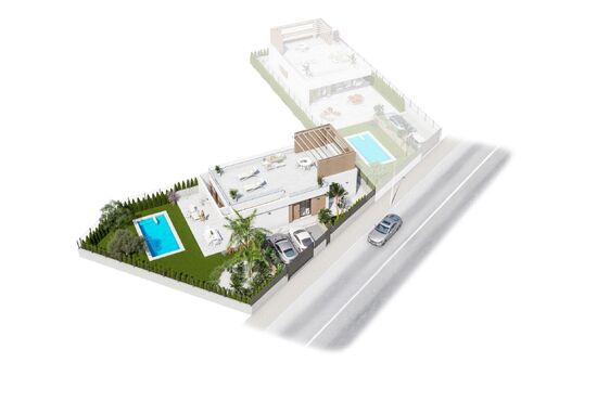 3-izb. Vila Na predaj, Almería, Vera, Španielsko [N9033]