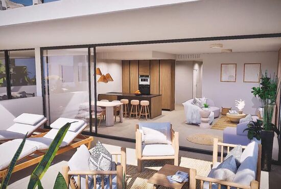 2-izb. Apartmán Na predaj, Murcia, Cartagena, Španielsko [N9038]