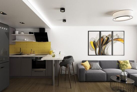 2-izb. Penthouse Na predaj, Alicante, Španielsko [N8022]
