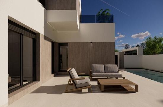 3-izb. Vila Na predaj, Alicante, San Fulgencio, Španielsko [N9030]
