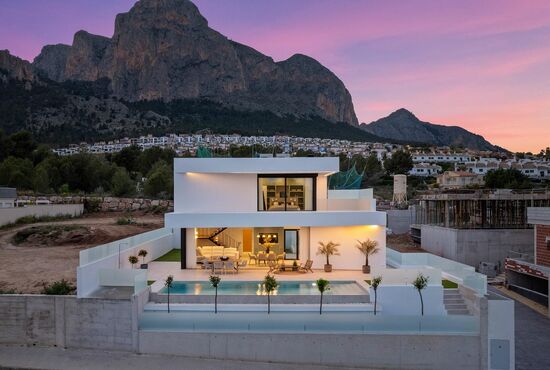 3-izb. Vila Na predaj, Alicante, Polop, Španielsko [N8998]