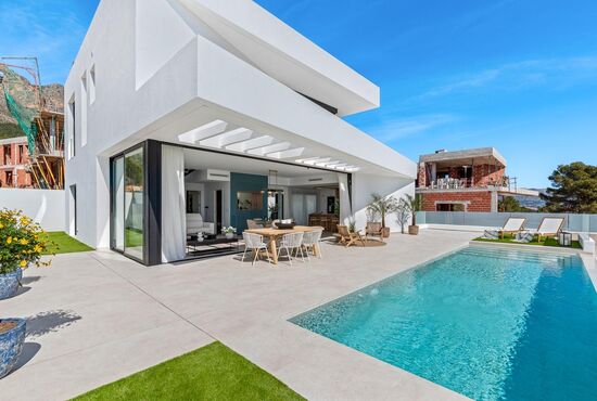3-izb. Vila Na predaj, Alicante, Polop, Španielsko [N8998]