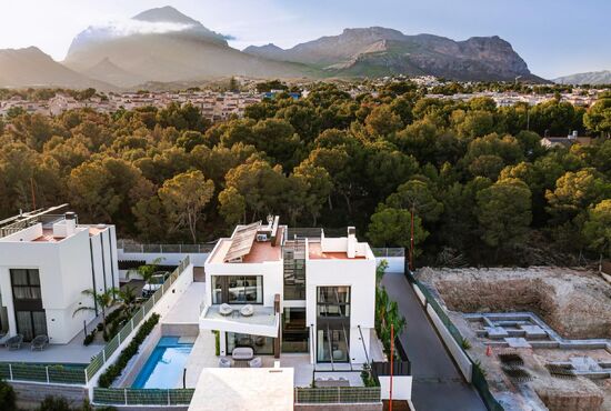 4-izb. Vila Na predaj, Alicante, la Nucia, Španielsko [N8993]