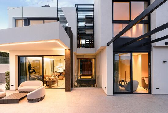 4-izb. Vila Na predaj, Alicante, la Nucia, Španielsko [N8993]