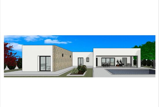 2-izb. Vila Na predaj, Alicante, La Romana, Španielsko [N7696]