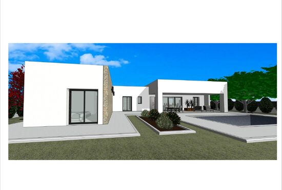 2-izb. Vila Na predaj, Alicante, La Romana, Španielsko [N7696]