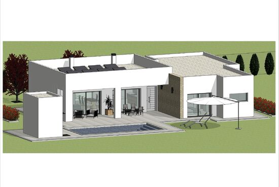 3-izb. Vila Na predaj, Alicante, Aspe, Španielsko [N8934]