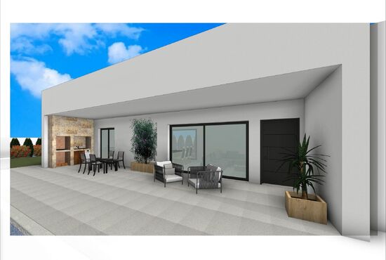 3-izb. Vila Na predaj, Alicante, Aspe, Španielsko [N8933]