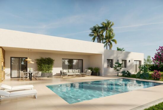 3-izb. Vila Na predaj, Alicante, Aspe, Španielsko [N8933]