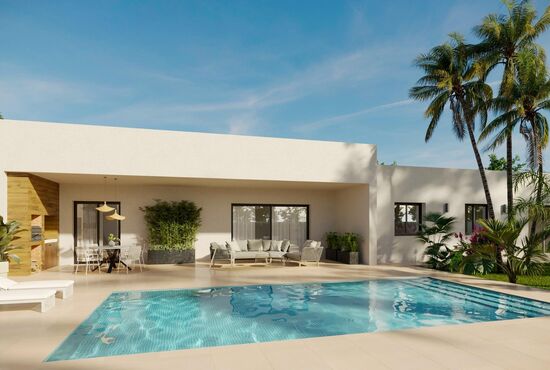 3-izb. Vila Na predaj, Alicante, Aspe, Španielsko [N8933]