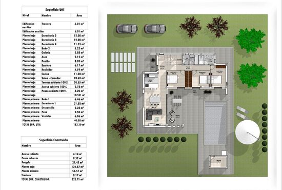 4-izb. Vila Na predaj, Alicante, Aspe, Španielsko [N8936]