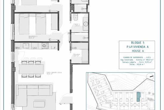 3-izb. Apartmán Na predaj, Almería, Vera, Španielsko [N8920]