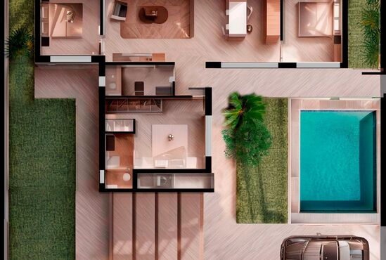 3-izb. Vila Na predaj, Murcia, Torre Pacheco, Španielsko [N8902]