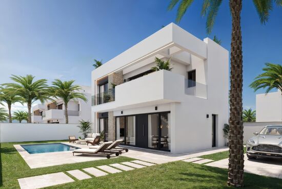 3-izb. Vila Na predaj, Murcia, Torre Pacheco, Španielsko [N8890]