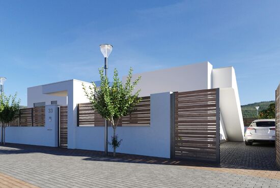 3-izb. Vila Na predaj, Murcia, Fuente Alamo, Španielsko [N8866]