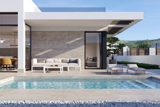 3-izb. Vila Na predaj, Murcia, Fuente Alamo, Španielsko [N8866]