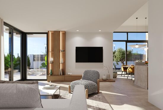 3-izb. Vila Na predaj, Murcia, Fuente Alamo, Španielsko [N8866]