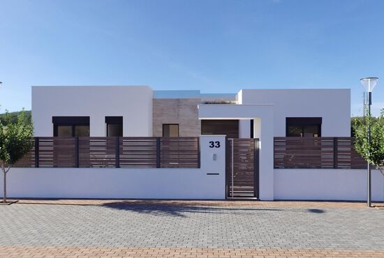 3-izb. Vila Na predaj, Murcia, Fuente Alamo, Španielsko [N8866]