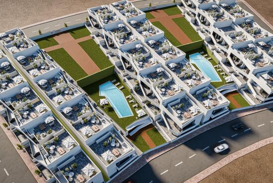 3-izb. Bungalov Na predaj, Alicante, San Miguel de Salinas, Španielsko [N8868]