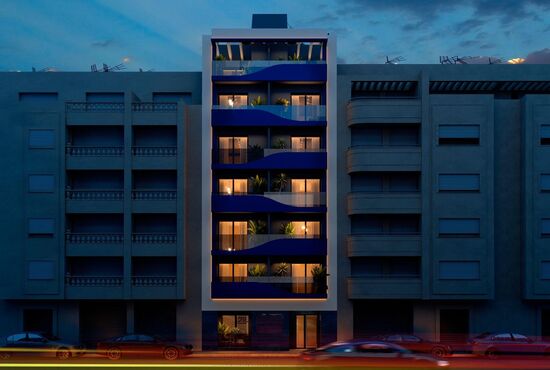 1-izb. Apartmán Na predaj, Alicante, Torrevieja, Španielsko [N8857]