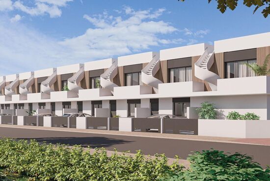 3-izb. Vila Na predaj, Alicante, Pilar de La Horadada, Španielsko [N8834]