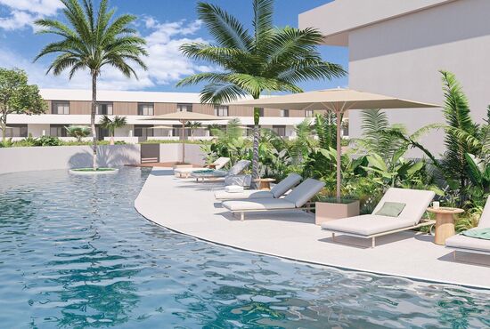 3-izb. Vila Na predaj, Alicante, Pilar de La Horadada, Španielsko [N8834]
