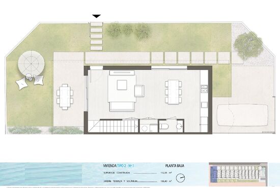 3-izb. Vila Na predaj, Alicante, Pilar de La Horadada, Španielsko [N8834]