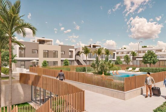 3-izb. Penthouse Na predaj, Alicante, Pilar de La Horadada, Španielsko [N8810]
