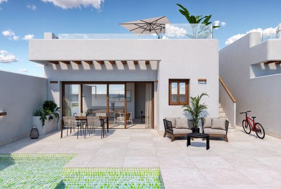 3-izb. Vila Na predaj, Murcia, Torre Pacheco, Španielsko [N8518]