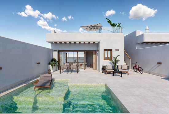 3-izb. Vila Na predaj, Murcia, Torre Pacheco, Španielsko [N8518]