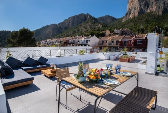 3-izb. Vila Na predaj, Alicante, Polop, Španielsko [N8805]