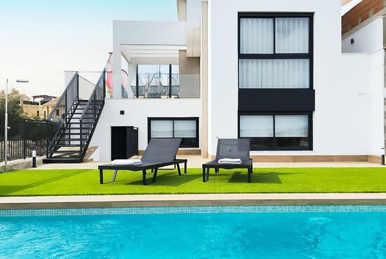 3-izb. Vila Na predaj, Alicante, Algorfa, Španielsko [N8807]