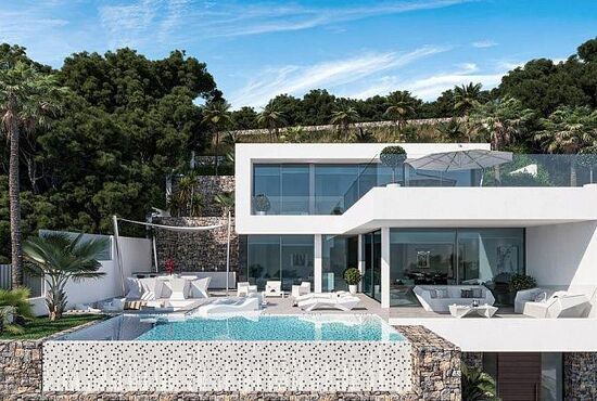 4-izb. Vila Na predaj, Alicante, Calpe, Španielsko [N5667]