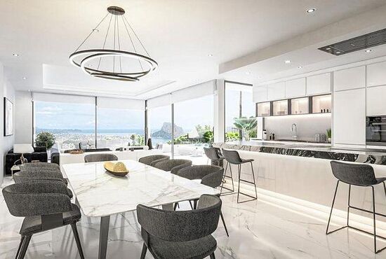 4-izb. Vila Na predaj, Alicante, Calpe, Španielsko [N5667]