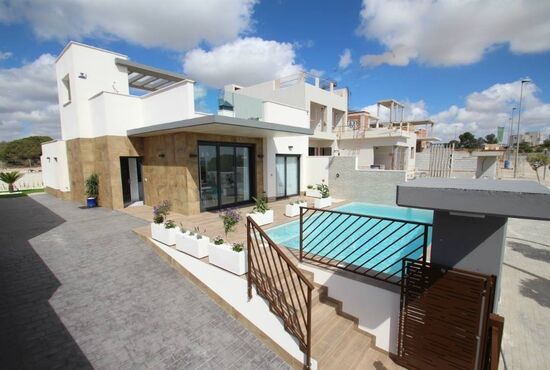 3-izb. Vila Na predaj, Alicante, San Miguel de Salinas, Španielsko [N6405]