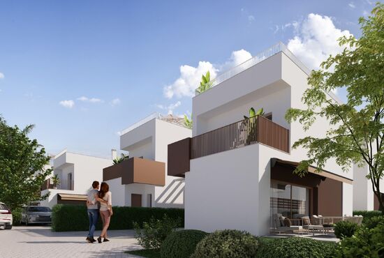 3-izb. Vila Na predaj, Alicante, La Marina, Španielsko [N7214]