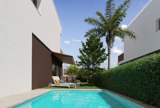 3-izb. Vila Na predaj, Alicante, La Marina, Španielsko [N7214]