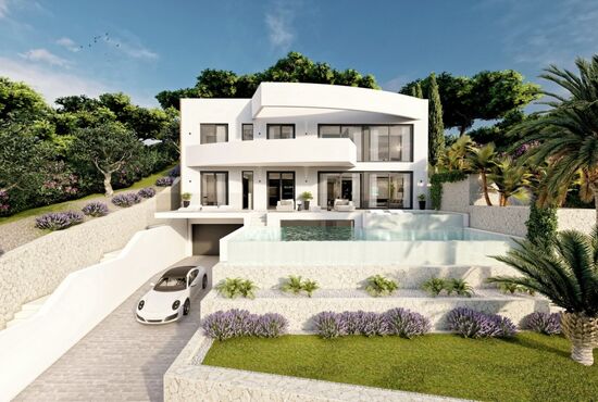 4-izb. Vila Na predaj, Alicante, Altea, Španielsko [N6769]