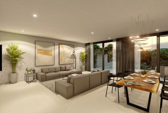 4-izb. Vila Na predaj, Alicante, Altea, Španielsko [N6769]
