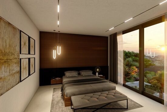 4-izb. Vila Na predaj, Alicante, Altea, Španielsko [N6769]