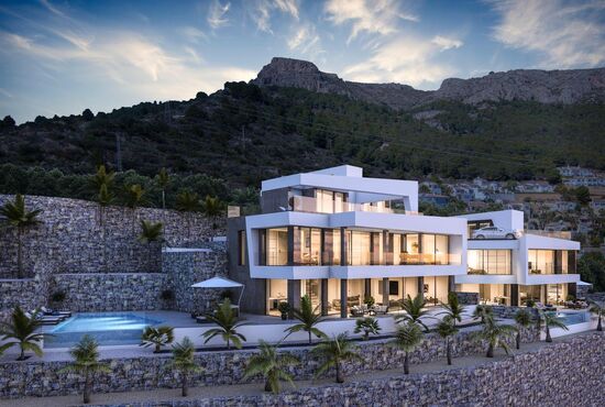 4-izb. Vila Na predaj, Alicante, Calpe, Španielsko [N5613]