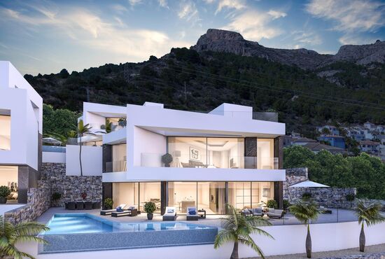 4-izb. Vila Na predaj, Alicante, Calpe, Španielsko [N5613]