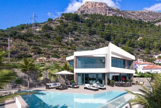 4-izb. Vila Na predaj, Alicante, Calpe, Španielsko [N5613]