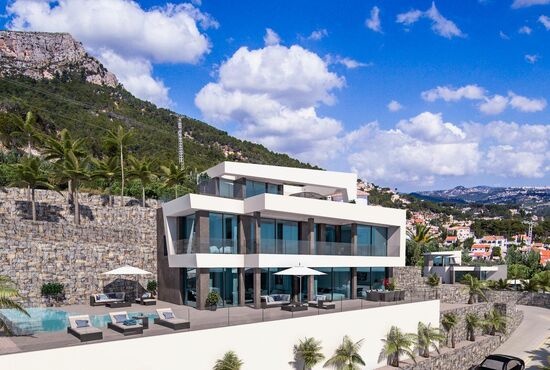 4-izb. Vila Na predaj, Alicante, Calpe, Španielsko [N5613]